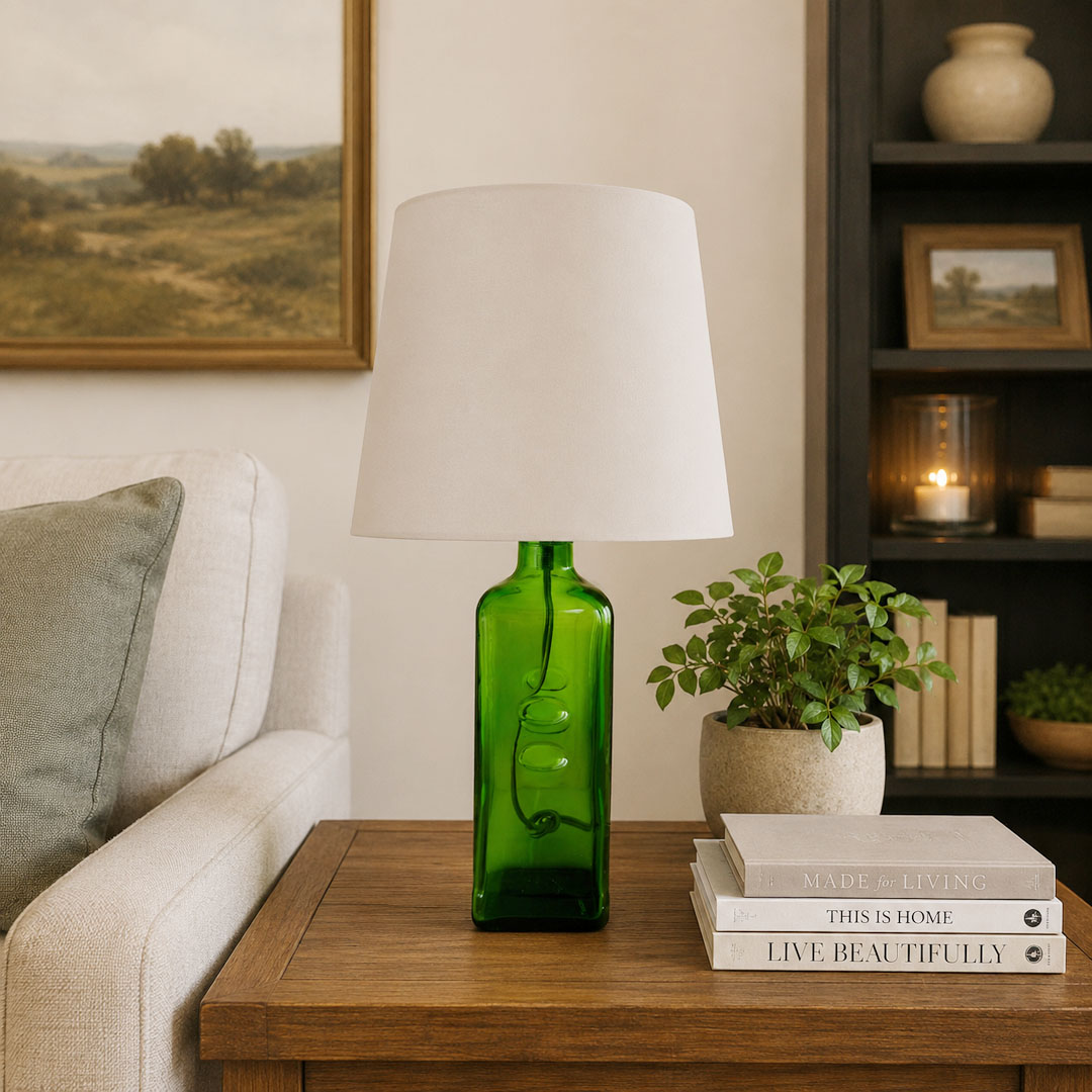 Handcrafted Bottle Lamp