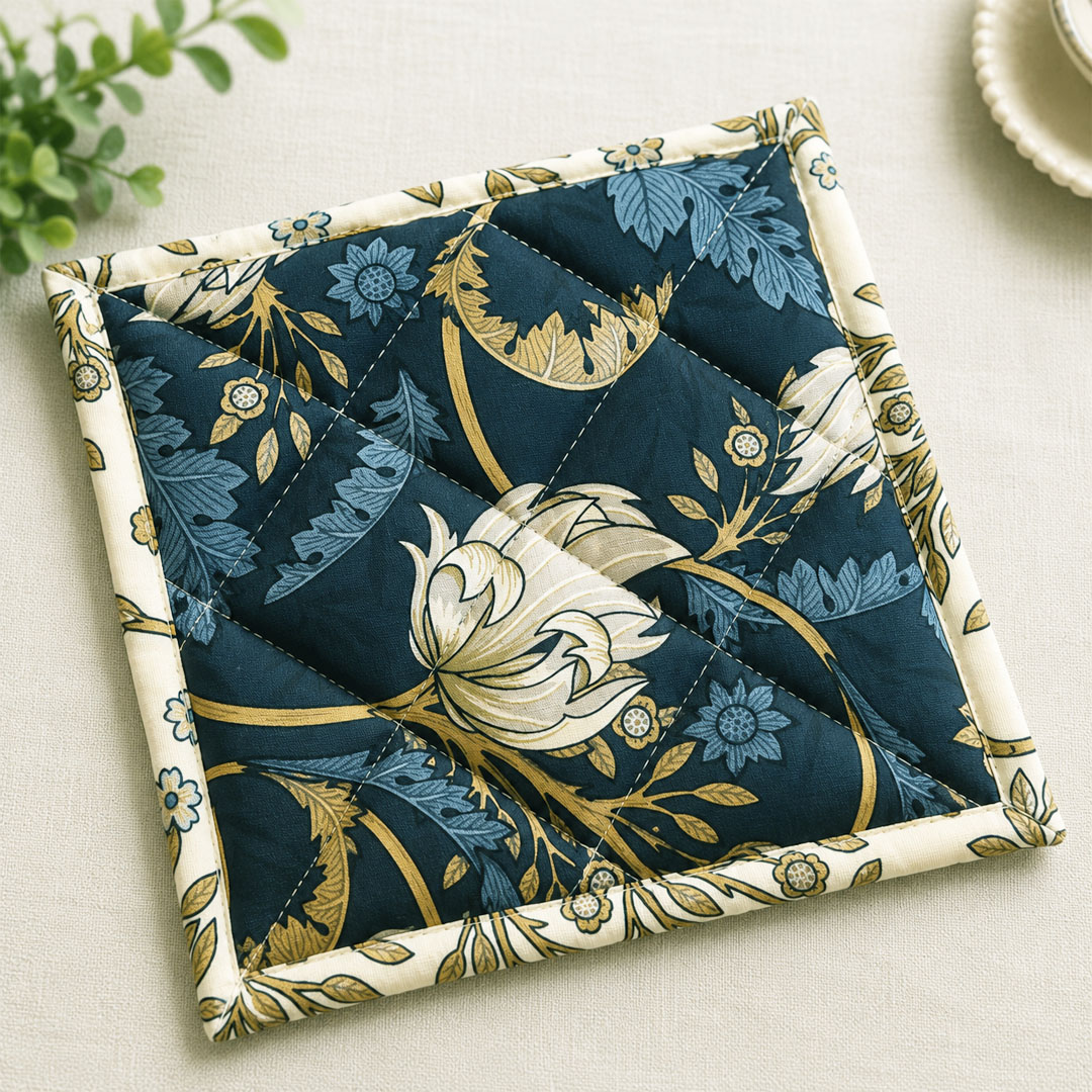 Handmade Quilted Teapot Mat